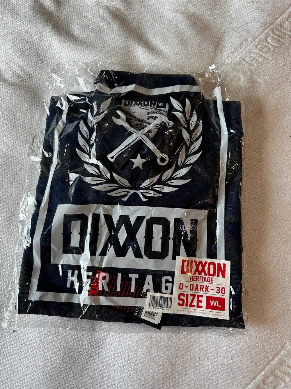 DIXXON Women's Button Down Shirt in Navy Blue and Green
